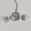 F126X3973_1782495733130_0 Conjunto Pulseira e Brincos Unicórnio
