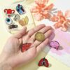 Pins de Esmalte Criativos Órgãos Humanos Médicos DanLingJewelry Conjunto de 9 Peças