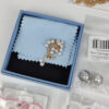 Lote de Bijuteria Com Pulseiras Brincos e Colares