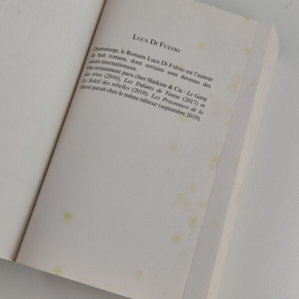 Livro Les Enfants de Venise Francês - Luca Di Fulvio