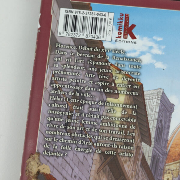 Livro Banda Desenhada Arte Vol. 1 Francês - Kei Ohkubo