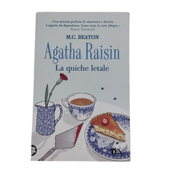Livro Policial Agatha Raisin La Quiche Letale Italiano - M.C. Beaton