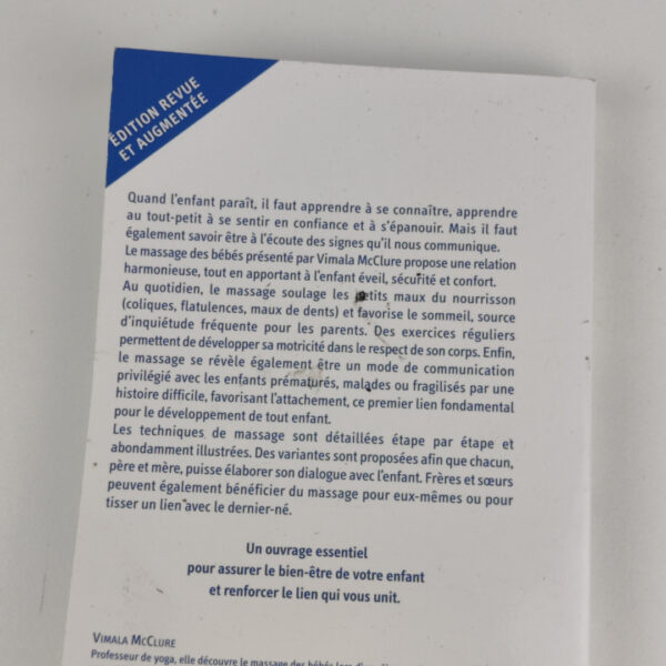 Livro Saúde Le Massage Des Bébés Francês - Vimala Mcclure
