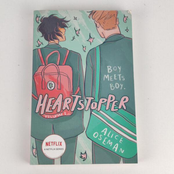 Livro Banda Desenhada Heartstopper Volume 1 Inglês - Alice Oseman