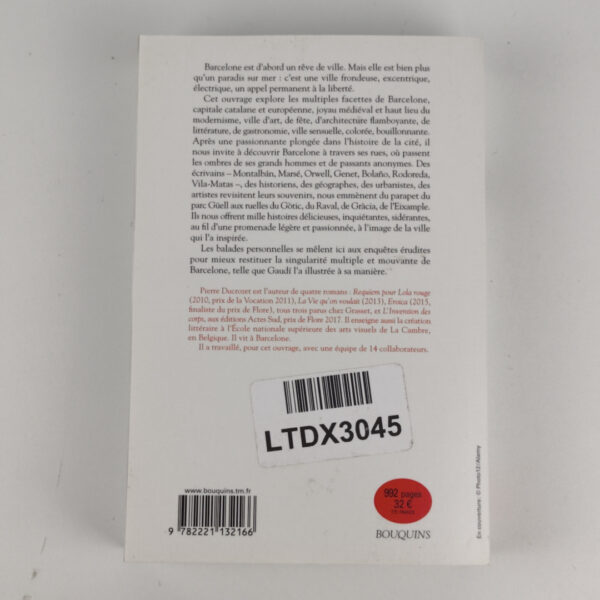 F126X3998_1782558080990_8 Livro História Barcelone - Francês - Pierre Ducrozet