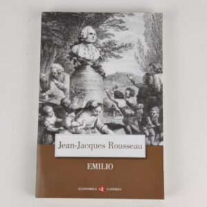 Livro Educação Emilio (Italiano) - Jean-jacques Rousseau