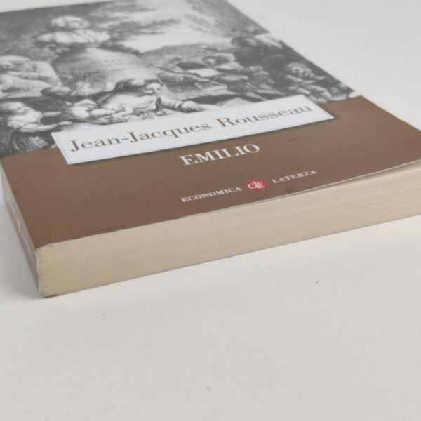 Livro Educação Emilio (Italiano) - Jean-jacques Rousseau