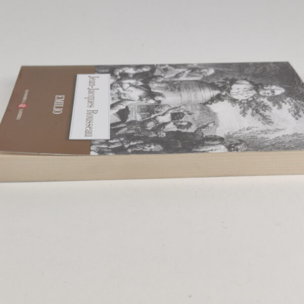 Livro Educação Emilio (Italiano) - Jean-jacques Rousseau
