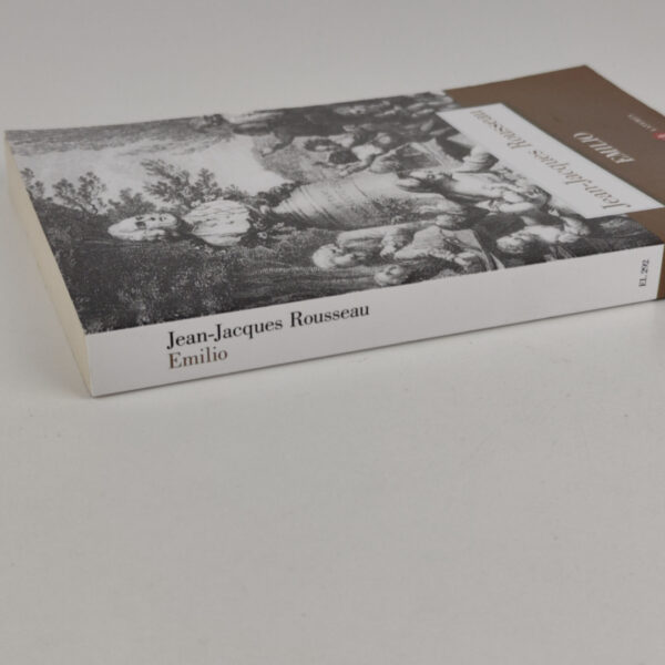 Livro Educação Emilio (Italiano) - Jean-jacques Rousseau
