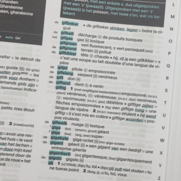 Livro Dicionário Van Dale Nederlands-French