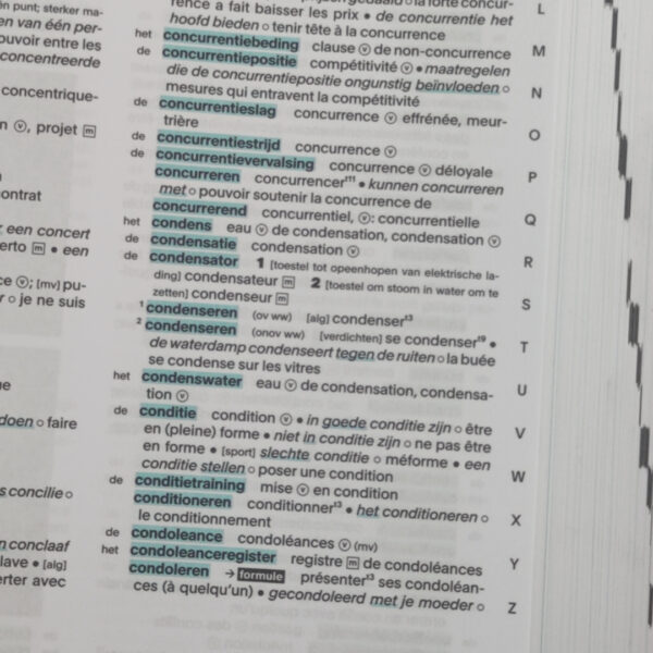 Livro Dicionário Van Dale Nederlands-French