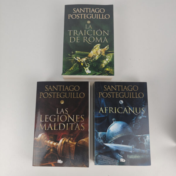Livro Ficção Santiago Posteguillo Afrikanus La Traición de Roma Las Legiones Malditas (Espanhol)
