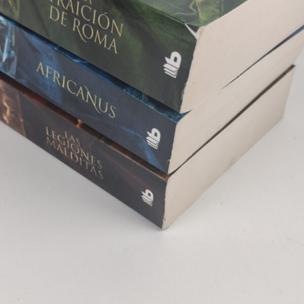 Livro Ficção Santiago Posteguillo Afrikanus La Traición de Roma Las Legiones Malditas (Espanhol)