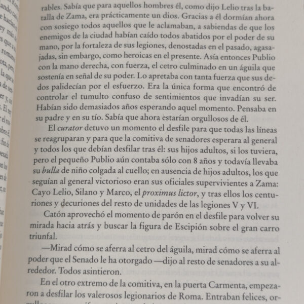 Livro Ficção Santiago Posteguillo Afrikanus La Traición de Roma Las Legiones Malditas (Espanhol)