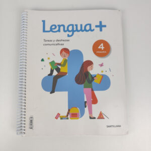 Livro Língua+ 4 Primária Tarefas Y Destrezas Comunicativas (Espanhol) - Santillana