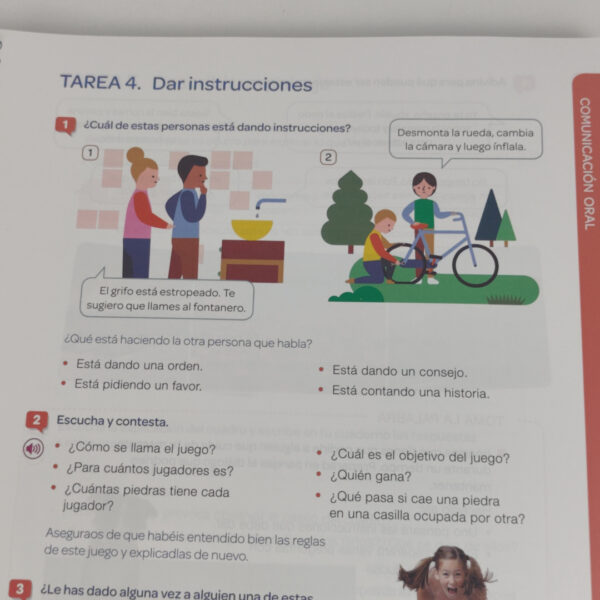 Livro Língua+ 4 Primária Tarefas Y Destrezas Comunicativas (Espanhol) - Santillana