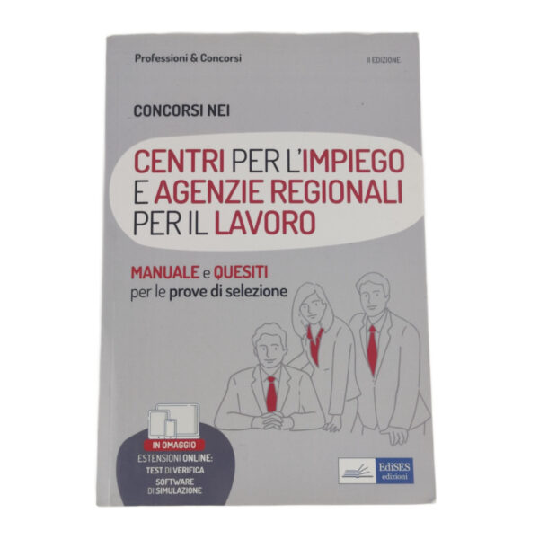 Livro Manual de Concurso Concorsi Nei Centri Per L'impiego e Agenzie Regionali Per Il Lavoro Italiano - Edises
