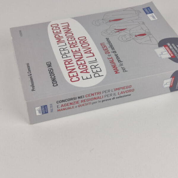 Livro Manual de Concurso Concorsi Nei Centri Per L'impiego e Agenzie Regionali Per Il Lavoro Italiano - Edises