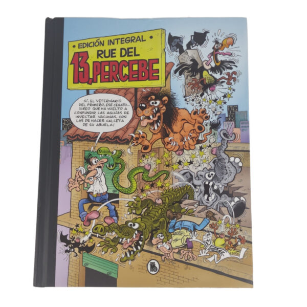Livro Banda Desenhada 13 Rue Del Percebe Espanhol - Francisco Ibáñez
