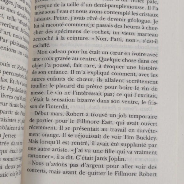 Livro Biografia Just Kids (Francês) - Patti Smith