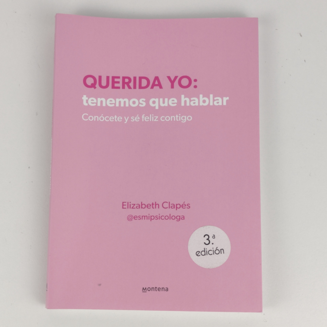 Livro Autoajuda Querida Yo: Tenemos Que Hablar (Espanhol) - Elizabeth Clapés
