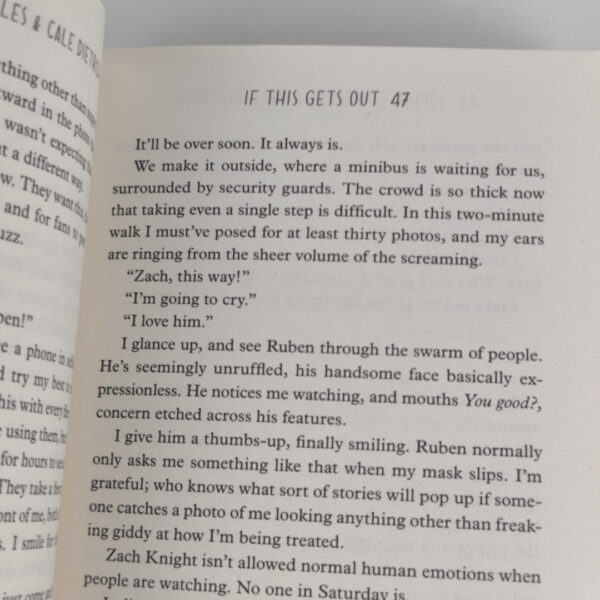Livro Romance If This Gets Out Inglês - Sophie Gonzales & Cale Dietrich