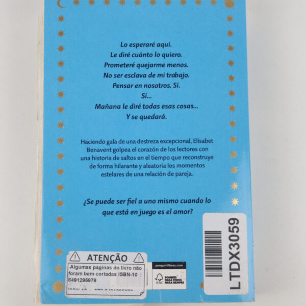 Livro Romance Todas Esas Cosas Que Te Diré Mañana Espanhol - Elísabet Benavent