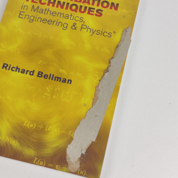 Livro Técnico Perturbation Techniques In Mathematics Engineering & Physics Inglês - Richard Bellman