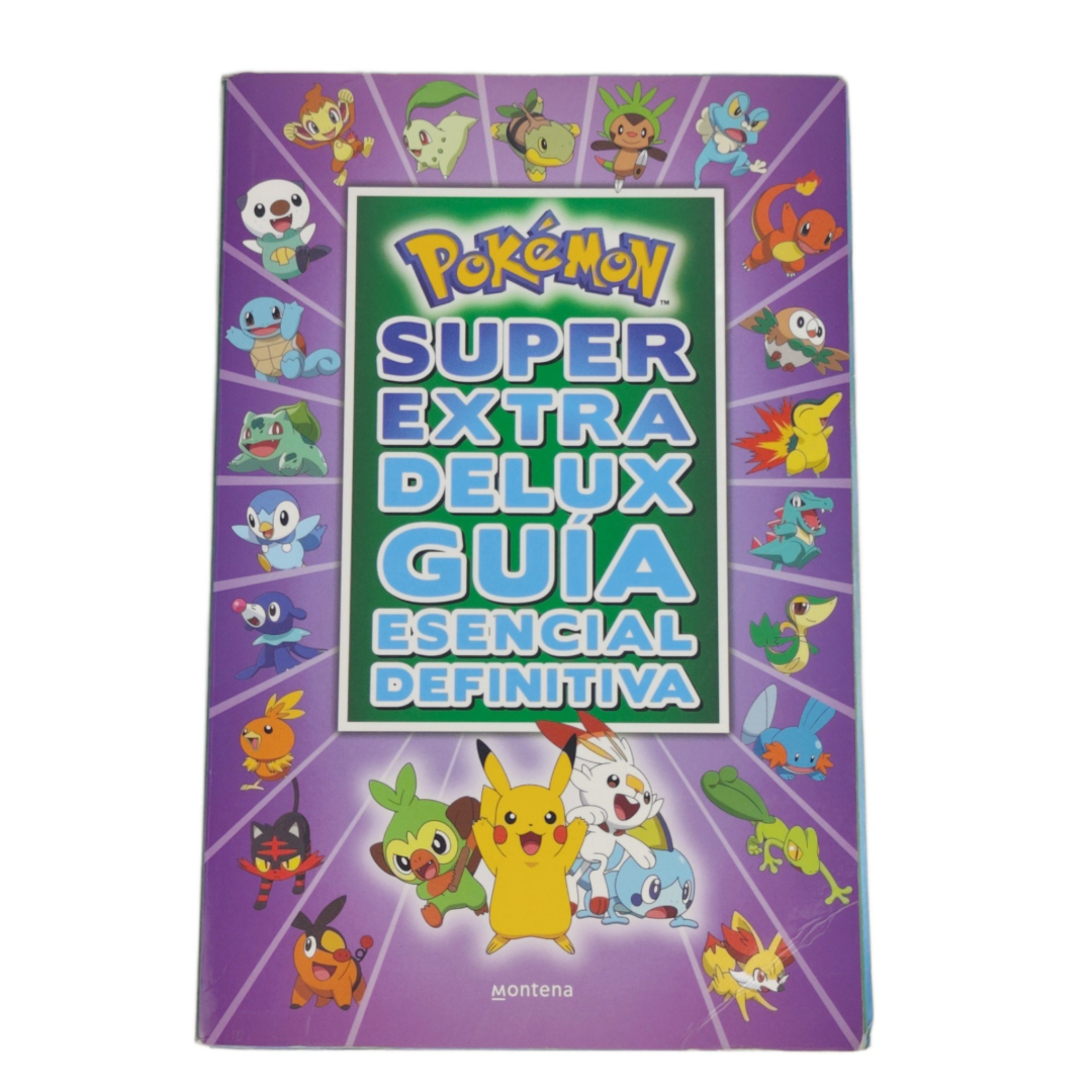 Livro Guia Pokémon Super Extra Delux Guia Essencial Definitiva (Espanhol) - Montena