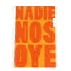 Livro Thriller Nadie Nos Oye Espanhol - Nando López