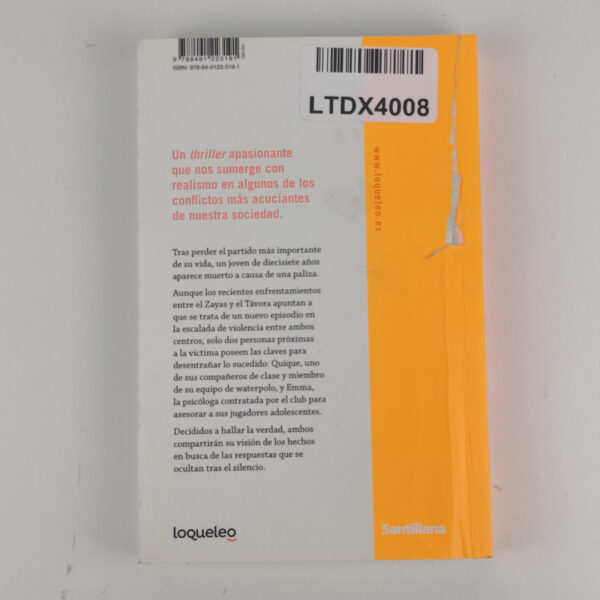 Livro Thriller Nadie Nos Oye Espanhol - Nando López
