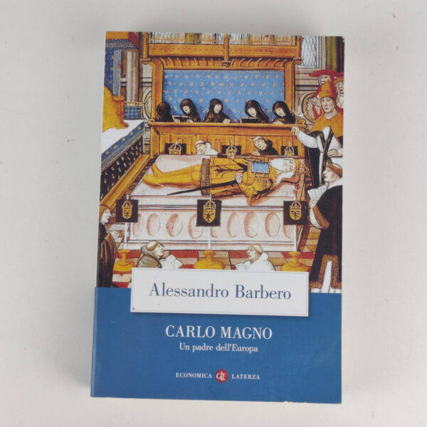 Livro História Carlo Magno Un Padre Dell'europa Italiano - Alessandro Barbero
