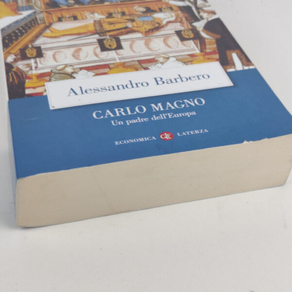 Livro História Carlo Magno Un Padre Dell'europa Italiano - Alessandro Barbero