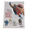 Livro Técnico de Desenho L'arte Del Disegno Fumetto Manga Fantasy (Italiano) - Hoepli
