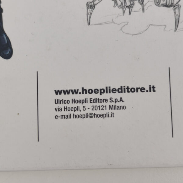 Livro Técnico de Desenho L'arte Del Disegno Fumetto Manga Fantasy (Italiano) - Hoepli
