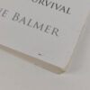 Livro Poesia The Paths Of Survival Inglês - Josephine Balmer