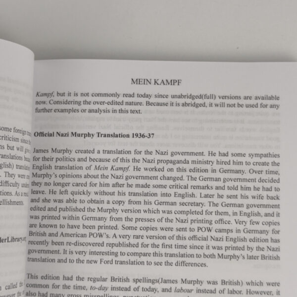 Livro Mein Kampf: a Translation Controversy Inglês - James Murphy