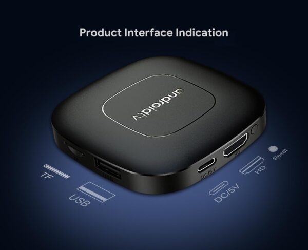 D226X3159_1775659609274_1 Android TV Box T1 Deluxe Edition 8K Android 14 WiFi 6 2GB/16GB Controlo Voz - Preto