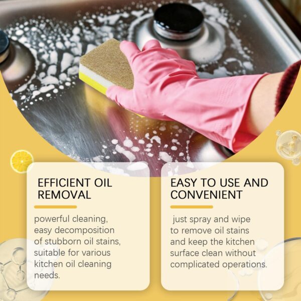 E126X3011_1777921332468_4 (2 Uni) Desengordurante de Cozinha Espuma Ativa para Gordura Difícil Kitchen Heavy Oil Cleaner