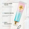 (Pack 2) Pasta de Dentes Branqueadora Niacinamide Remoção de Manchas e Brilho - Menta