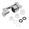 (Pack 2) Arejador de Torneira Giratório 1080° Flexível com Poupança de Água Rosvola