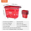 E126X3065_1777985416451_6 6 Cestos de Compras com Rodas e Alças Pack VEVOR 39L 54x53x36 cm