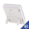 (Pack 2) Termómetro Digital com Higrómetro e Relógio Ecrã LCD - Branco