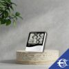(Pack 2) Termómetro Digital com Higrómetro e Relógio Ecrã LCD - Branco