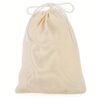 E126X3159_1778149687544_1 (15x20 cm) 50 Sacos de Lona com Cordão para Joias e Brindes - Bege