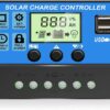 E126X3214_1778162333699_0 Controlador de Carga Solar PWM 30A 12V/24V Ecrã LCD Portas USB Duplas