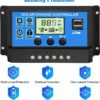 E126X3214_1778162333699_4 Controlador de Carga Solar PWM 30A 12V/24V Ecrã LCD Portas USB Duplas