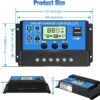 E126X3214_1778162333699_5 Controlador de Carga Solar PWM 30A 12V/24V Ecrã LCD Portas USB Duplas