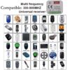 E126X3274_paste_1778883790123_2 Receptor Universal de Garagem 300-868MHz 9-30V - Preto