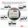 E126X3274_paste_1778883790123_3 (x2) Receptor Universal de Garagem 300-868MHz 9-30V - Preto